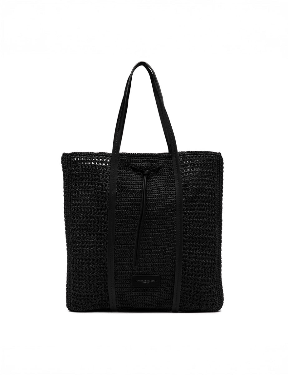 borsa victoria nero - chiarini - shopper