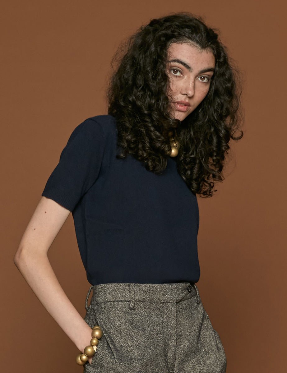 braccialetto perle ottone bronze - forte forte - bigiotteria