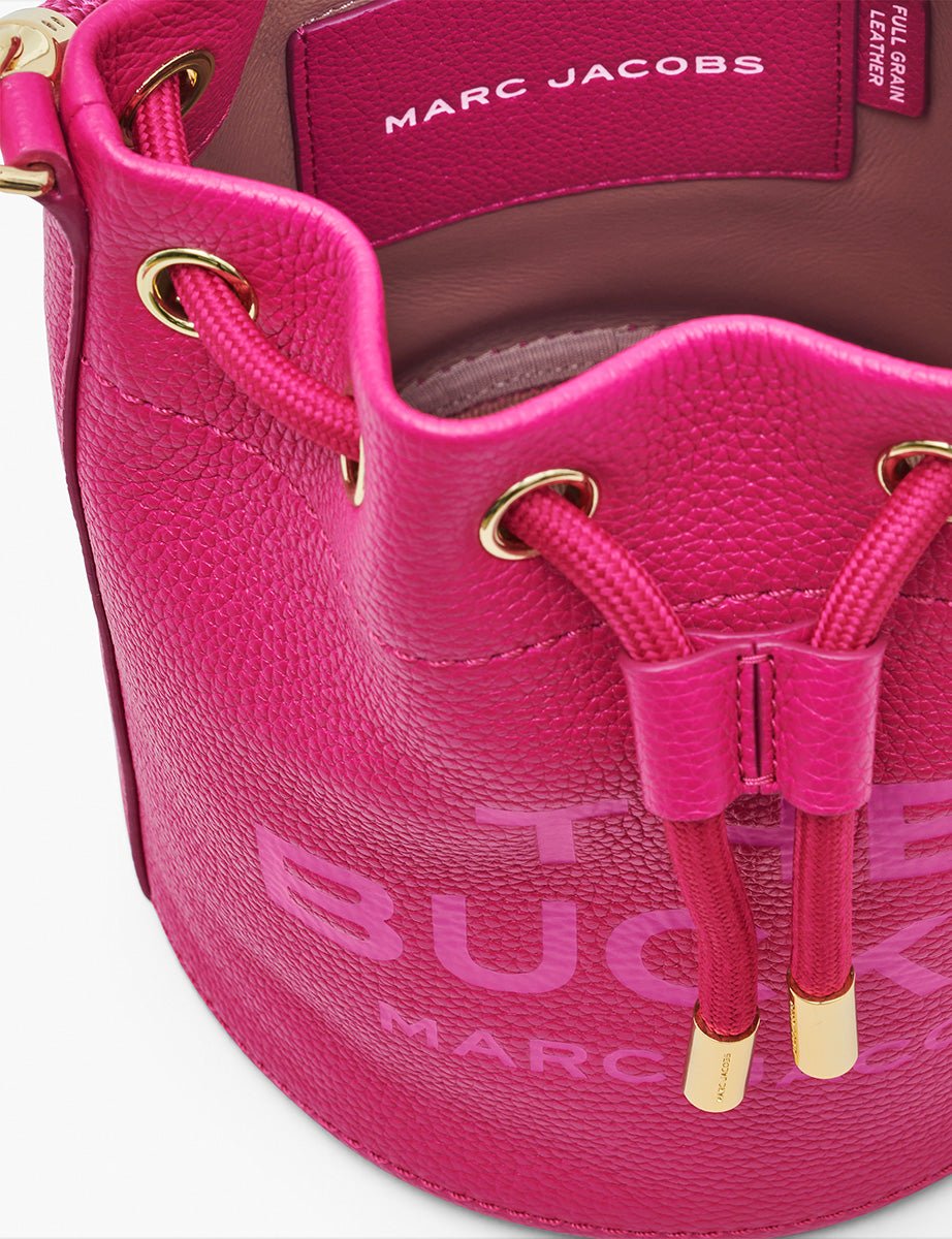 bucket bag leather lipstick pink - marc jacobs - shopper