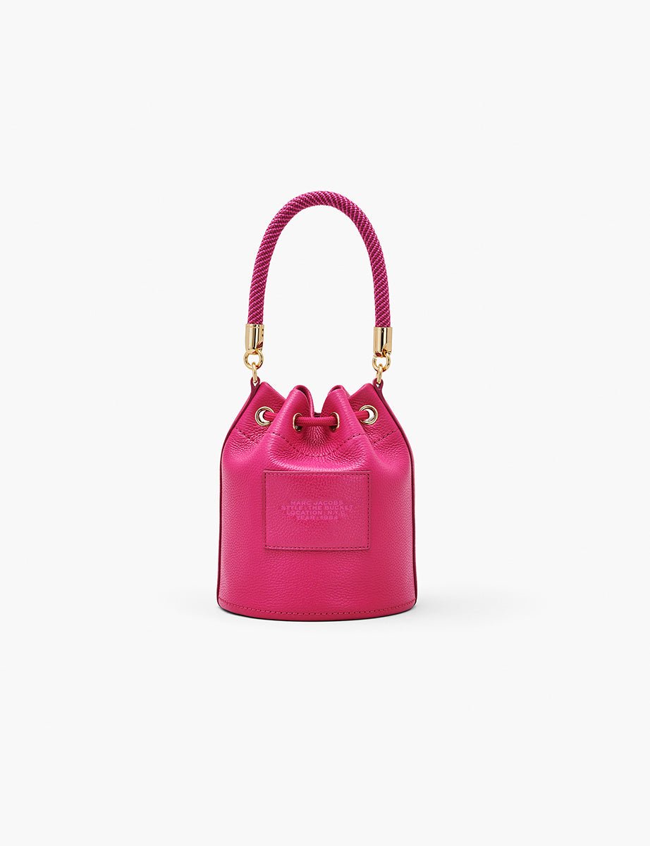bucket bag leather lipstick pink - marc jacobs - shopper