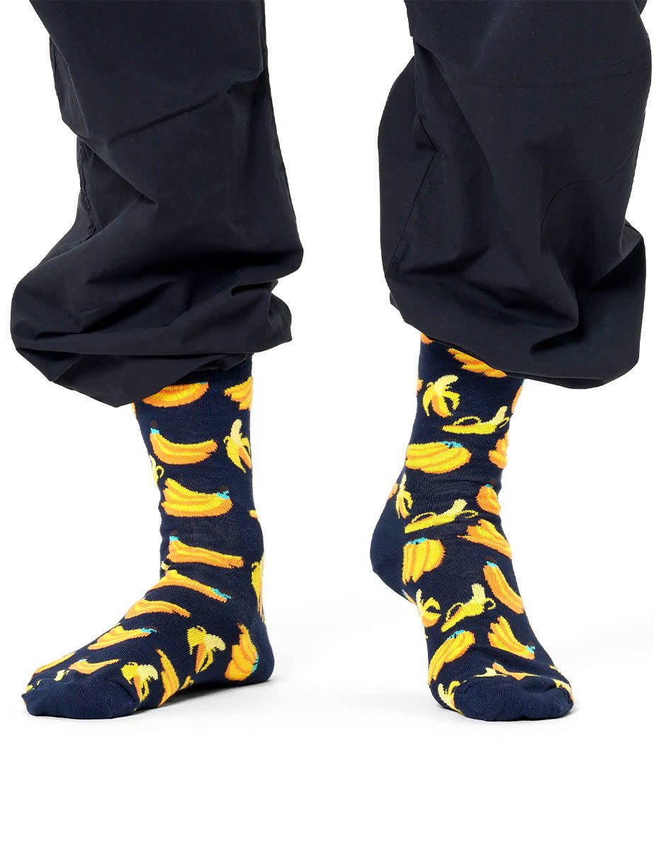 calze banana blu - happy socks - calze