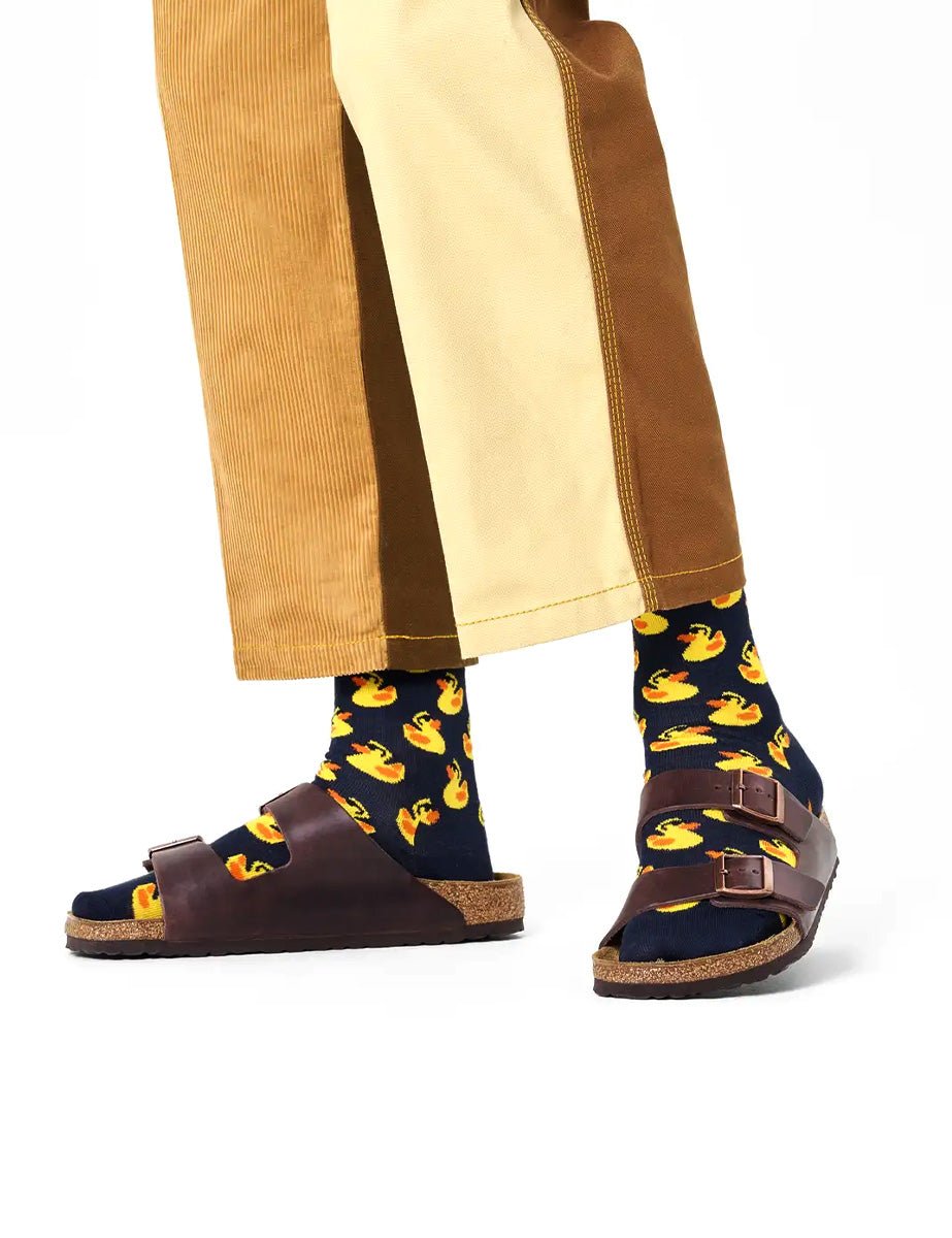calze rubber duck blu - happy socks - calze