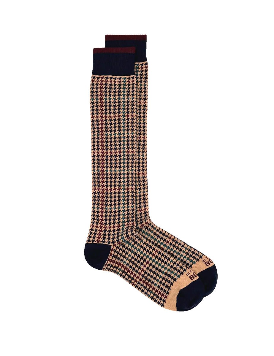 calze tweed blu multicolor - in the box - calze