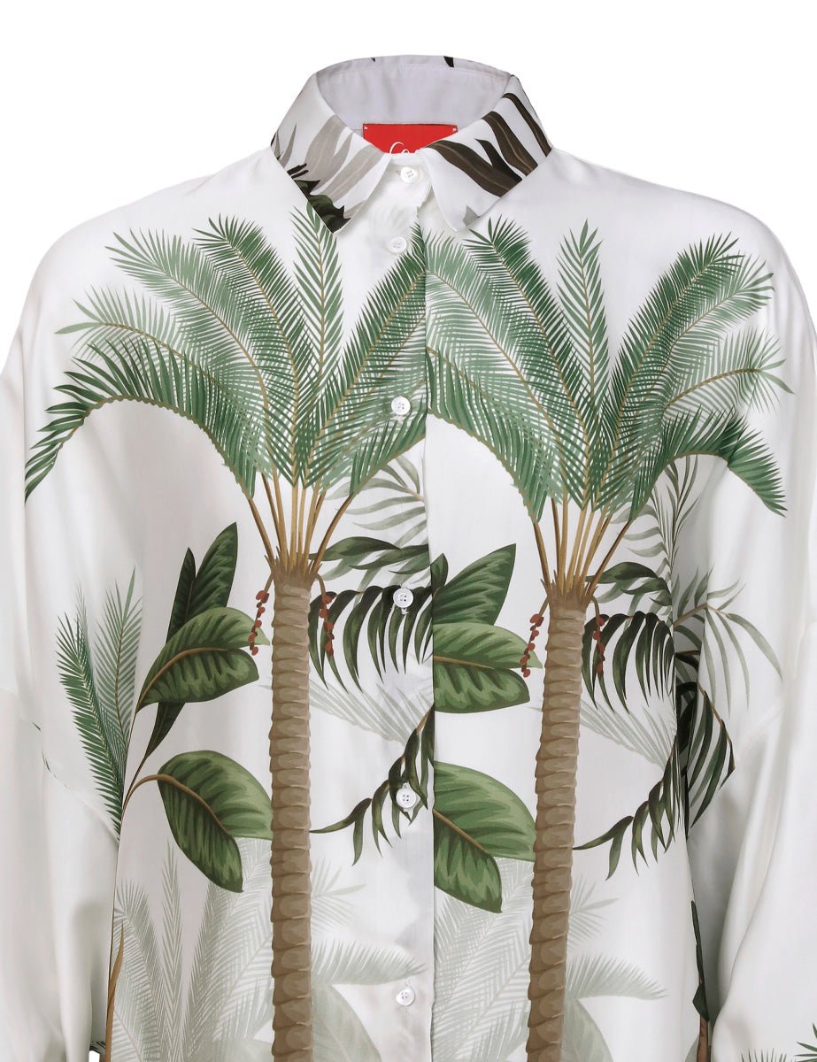 camica spalla scesa nature - co.go - camicia manica lunga