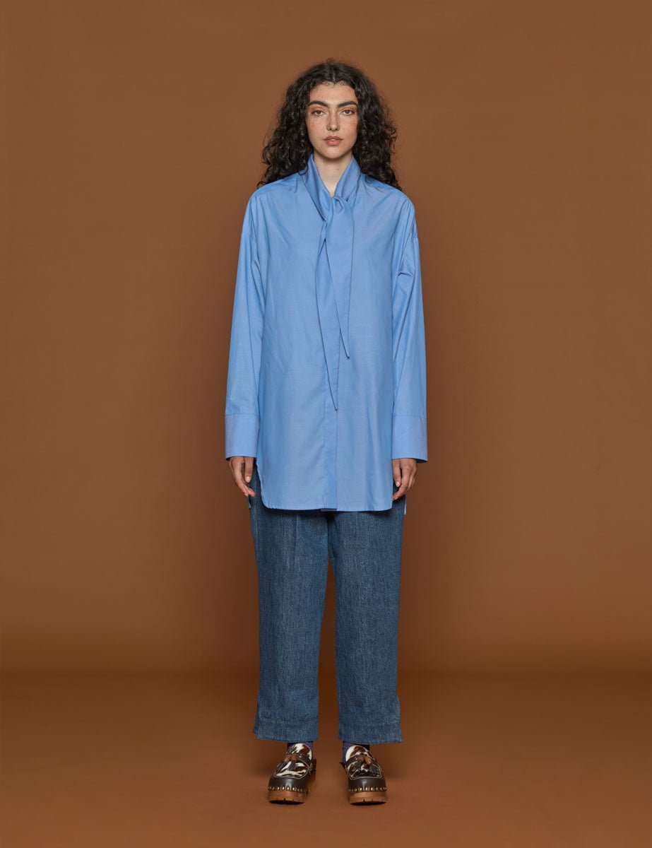 camicia carlo azzurro - jejia - camicia manica lunga