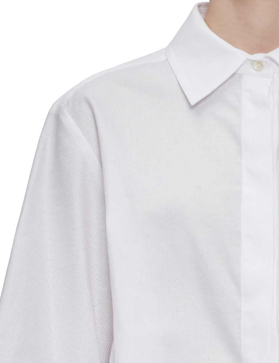 camicia fiocchi bianco - vivetta - camicia manica corta