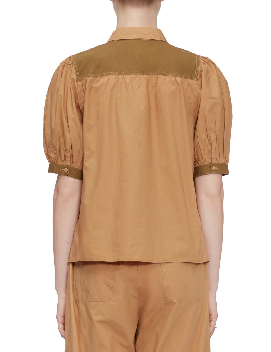 camicia freja sahara - ulla johnson - camicia manica corta