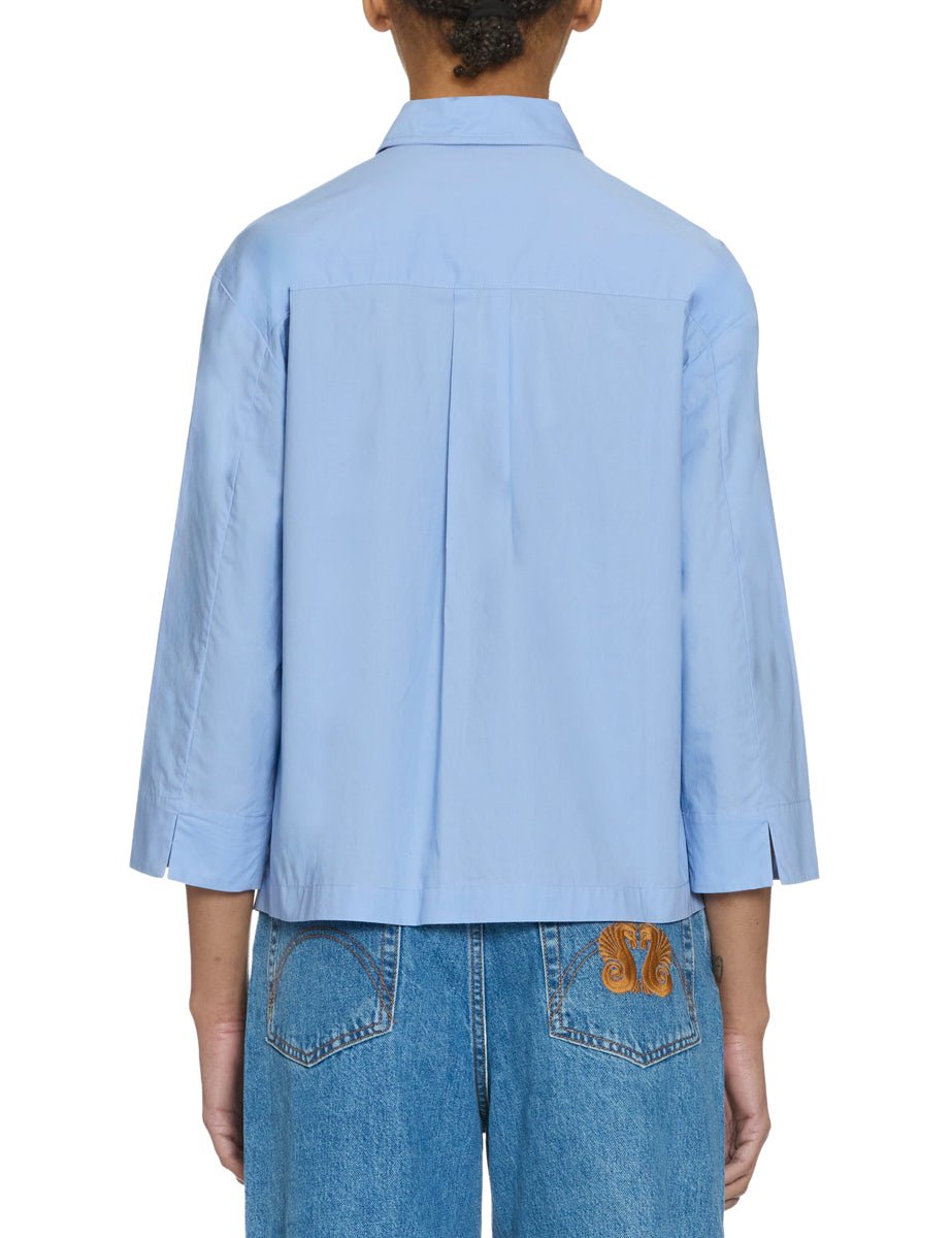 camicia popline serenity - woolrich - camicia manica lunga