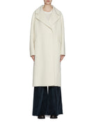 cappotto doppiopetto panna - blufrida - cappotto