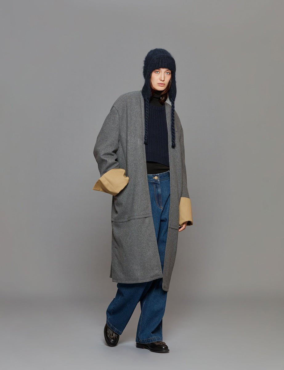 cappotto jhonatan dark grey - jejia - cappotto