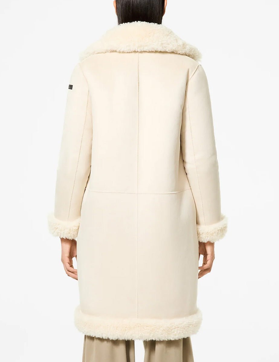 cappotto lamb coat teddy cream - rrd - cappotto