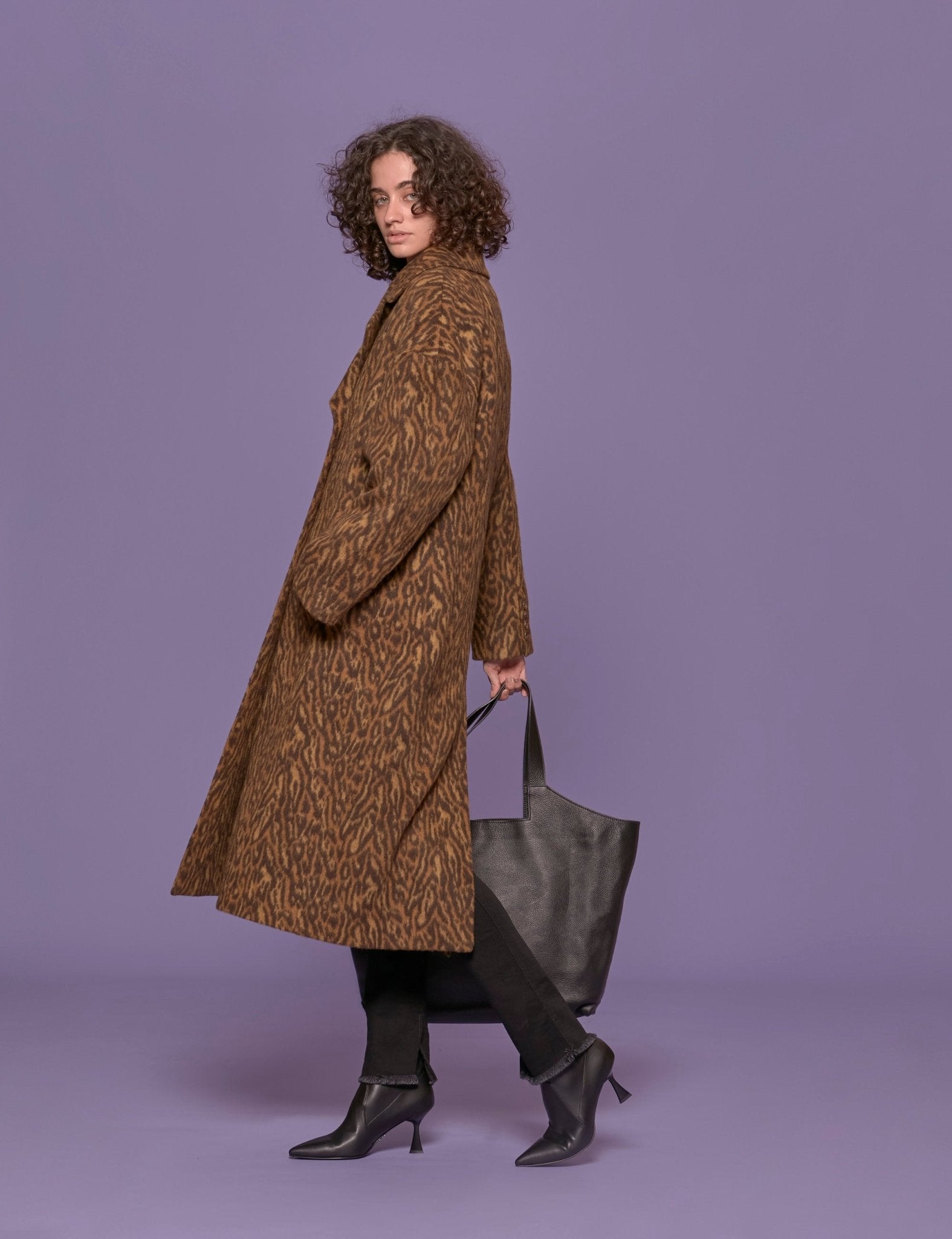 cappotto marianna animalier - ulla johnson - cappotto