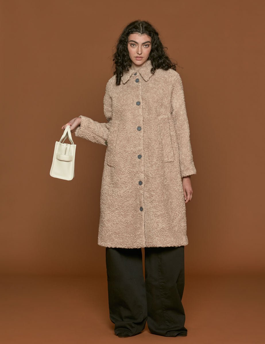 cappotto orsetto beige - t_coat - cappotto