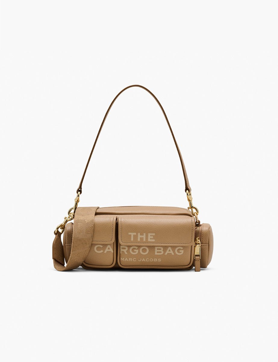 cargo bag leather camel - marc jacobs - shopper