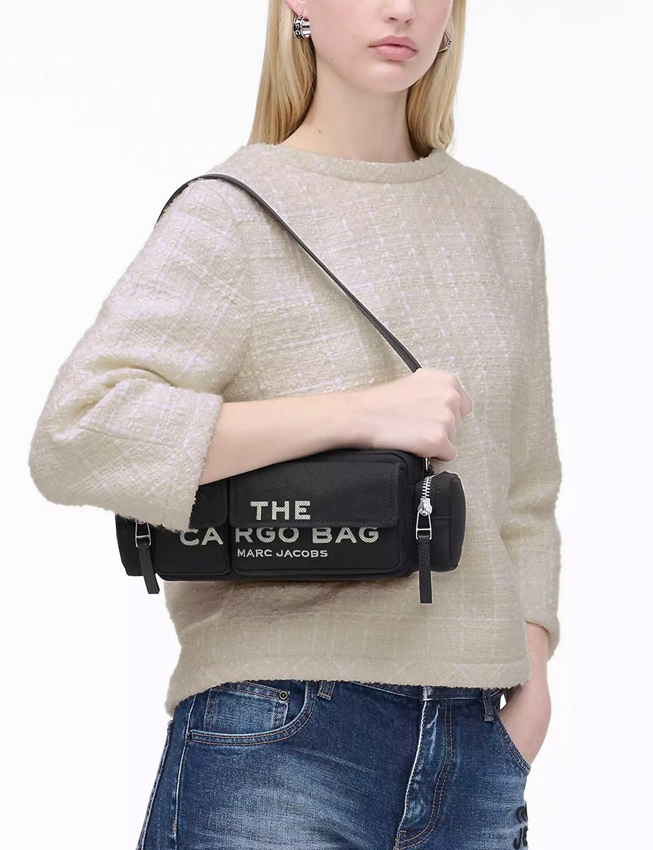 cargo shoulder bag nero - marc jacobs - clutch