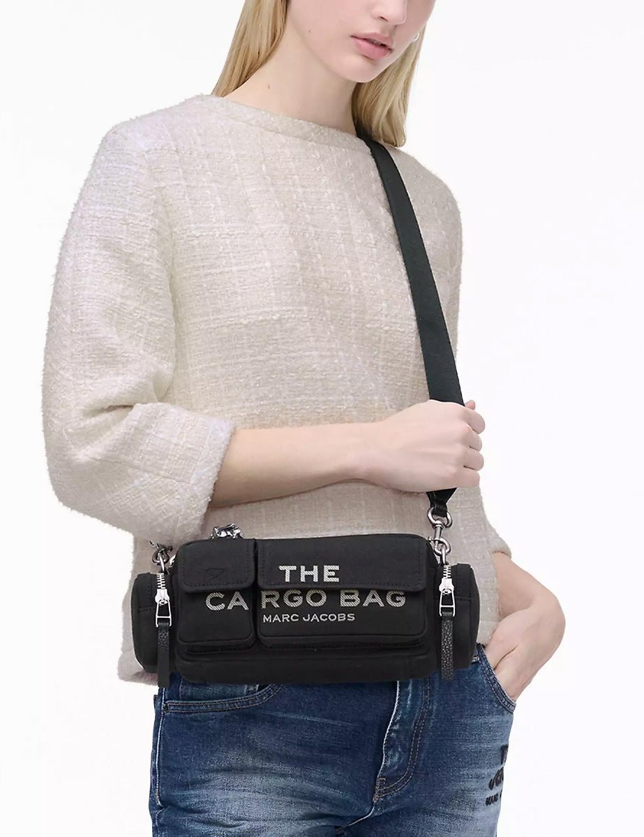 cargo shoulder bag nero - marc jacobs - clutch