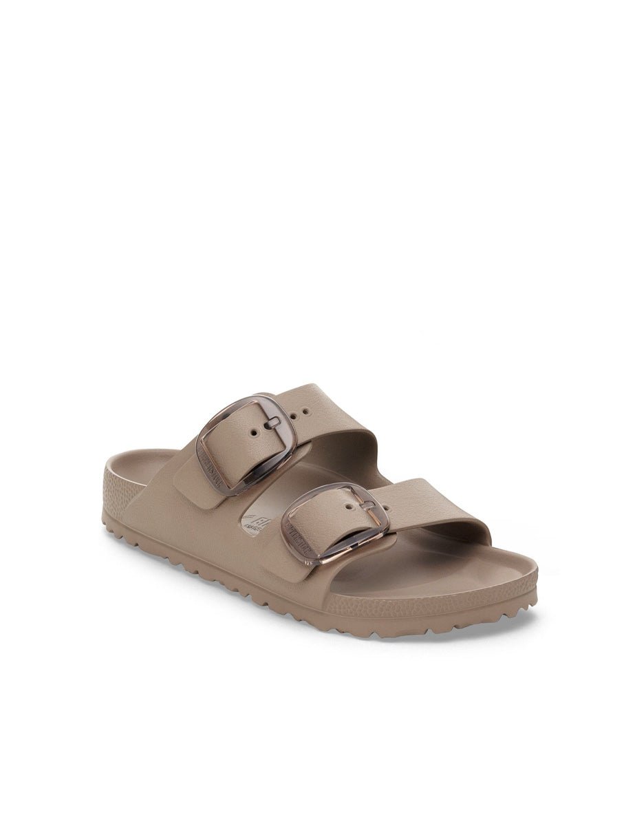 ciabatta arizona big buckle eva gray taupe - birkenstock - ciabatta