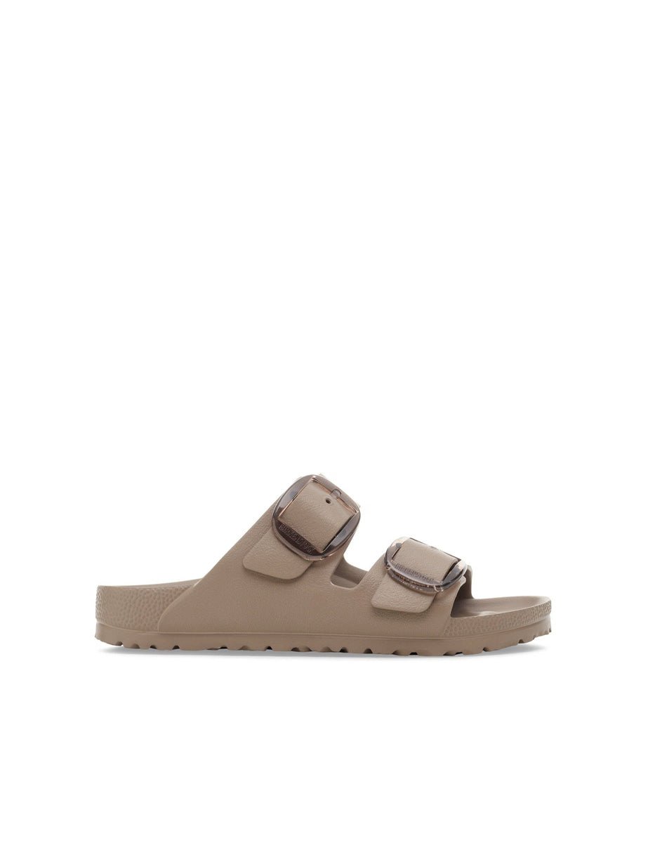 ciabatta arizona big buckle eva gray taupe - birkenstock - ciabatta