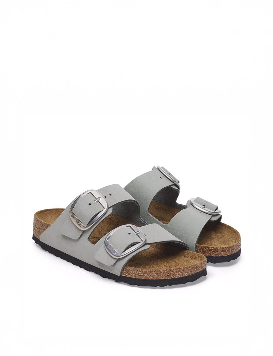 ciabatta arizona big buckle pure sage - birkenstock - ciabatta