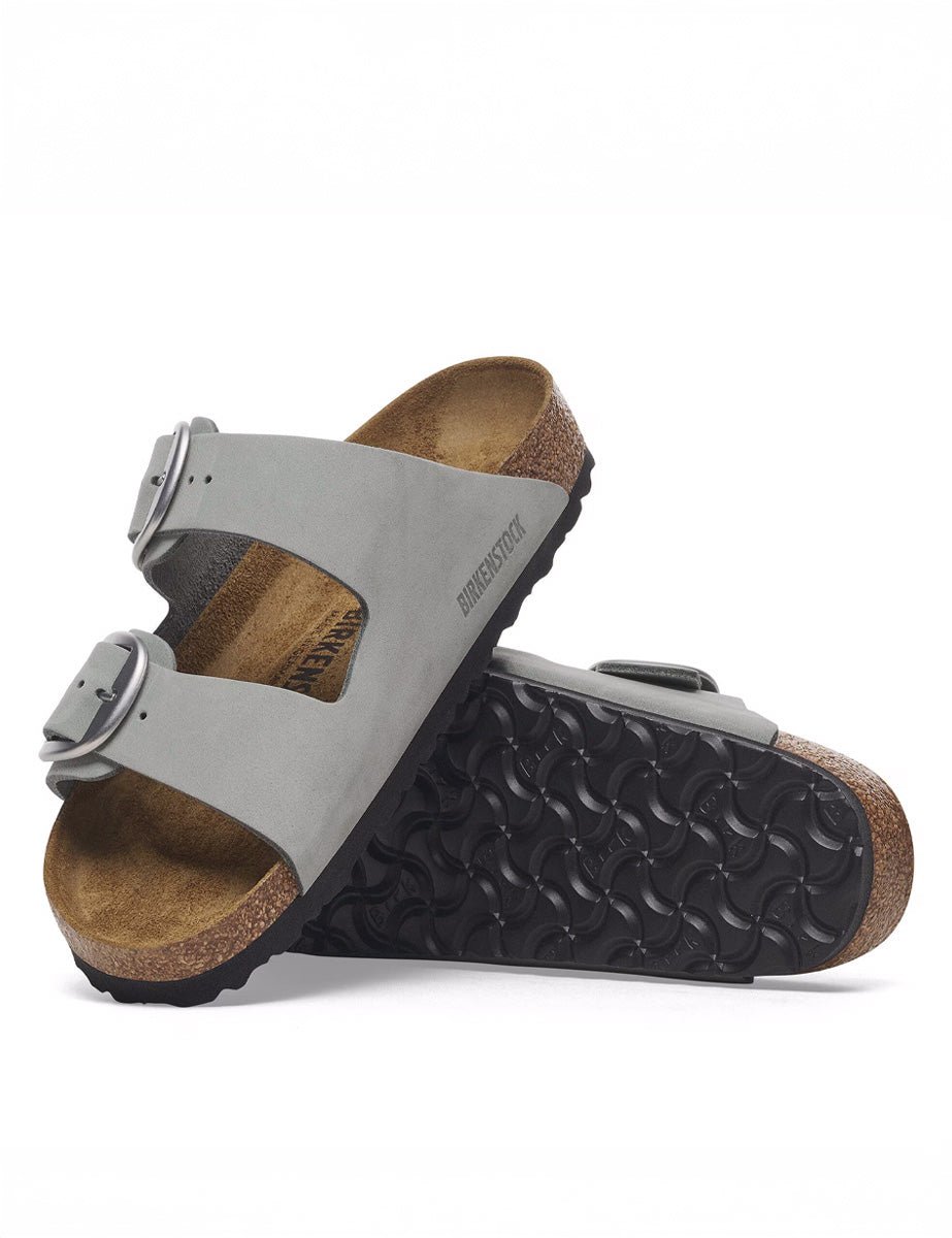 ciabatta arizona big buckle pure sage - birkenstock - ciabatta