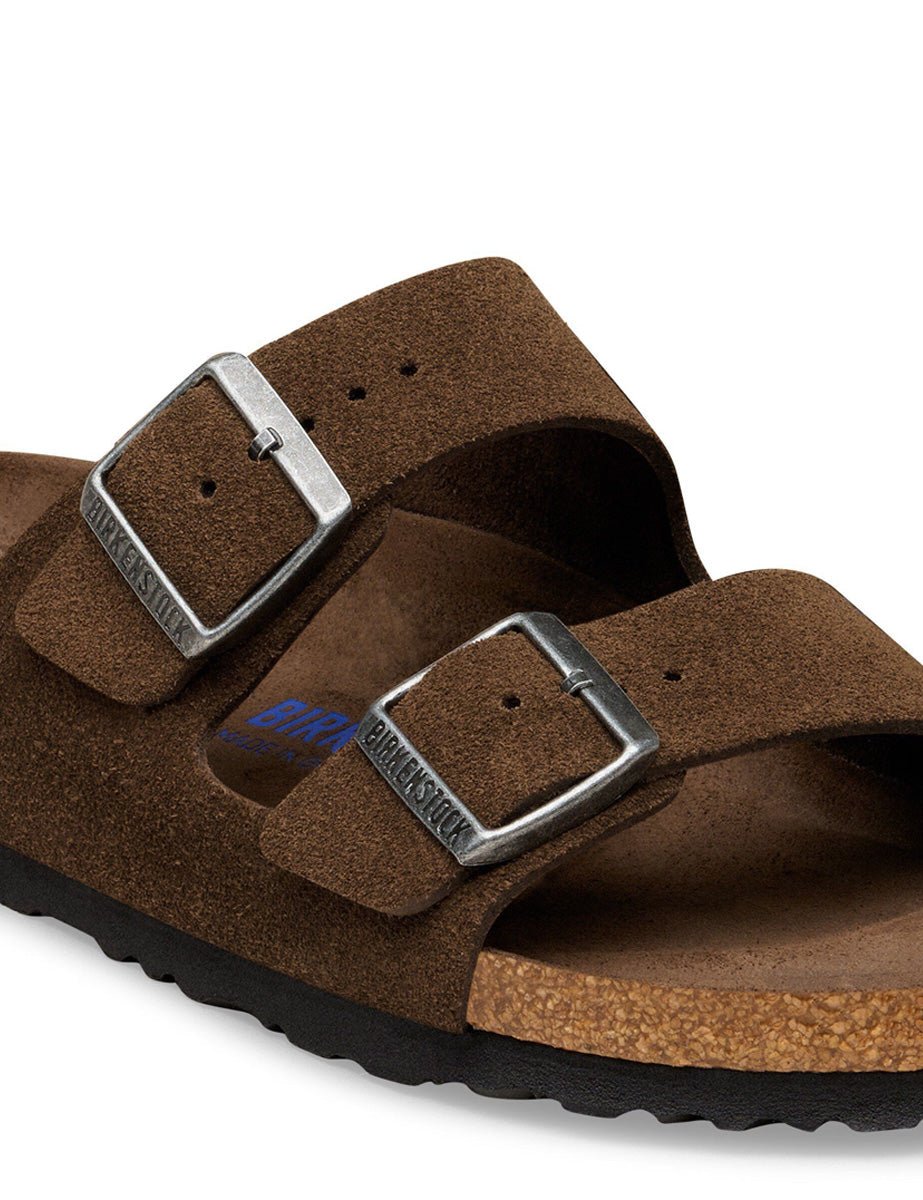ciabatta arizona suede lea carafe - birkenstock - ciabatta