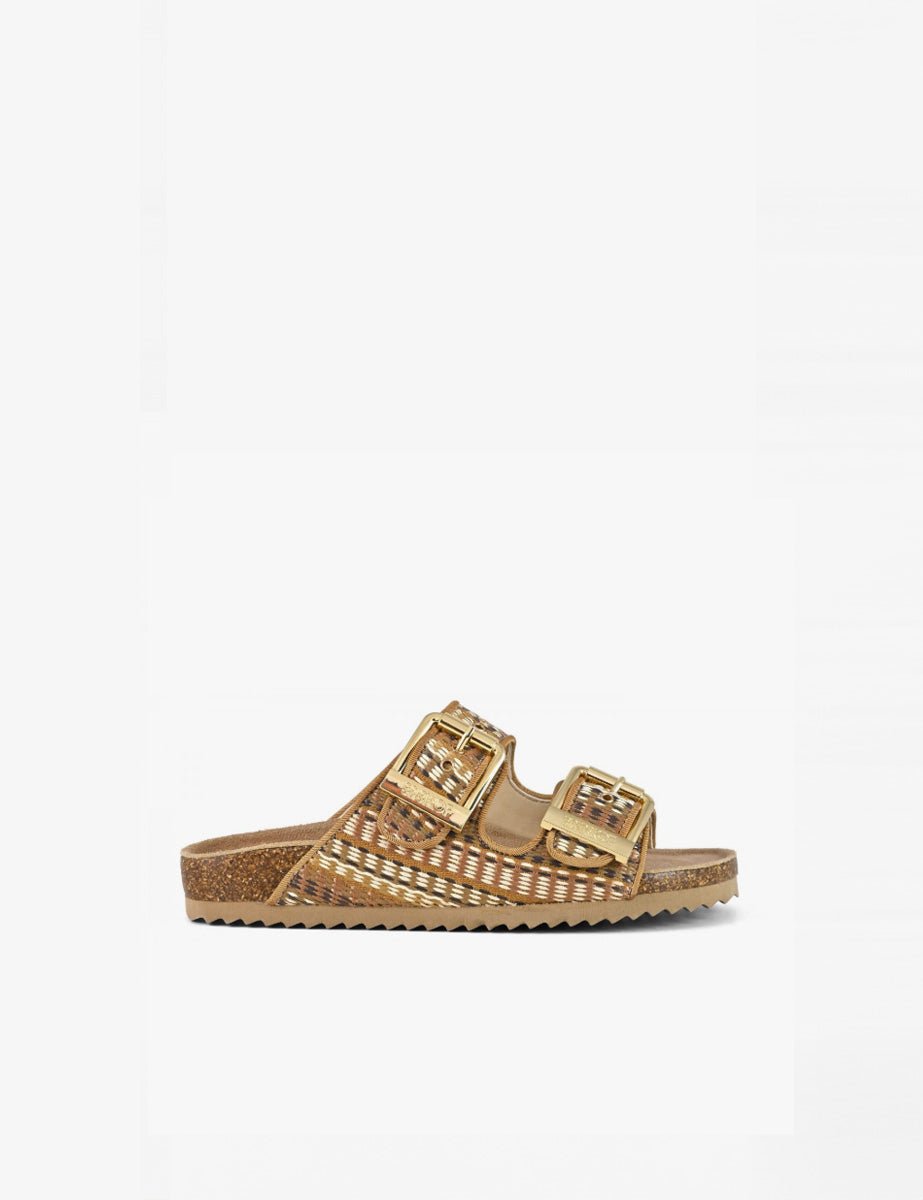 ciabatta rafia naturale - colors of california - ciabatta