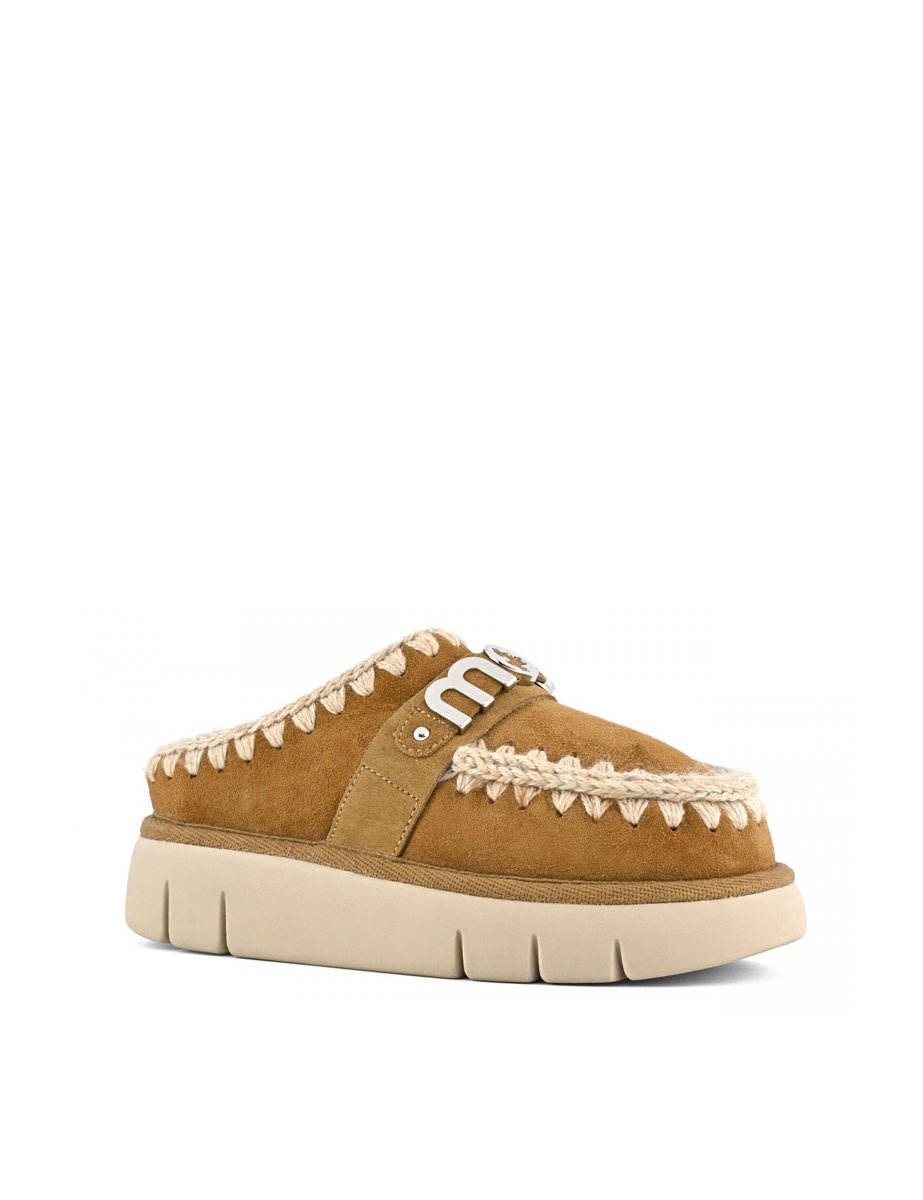 clog bounce cognac - mou - sabot