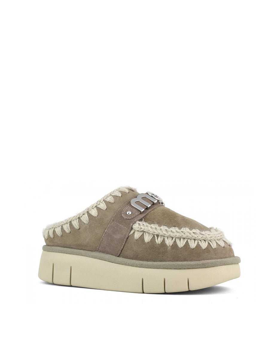 clog bounce elephant grey - mou - sabot