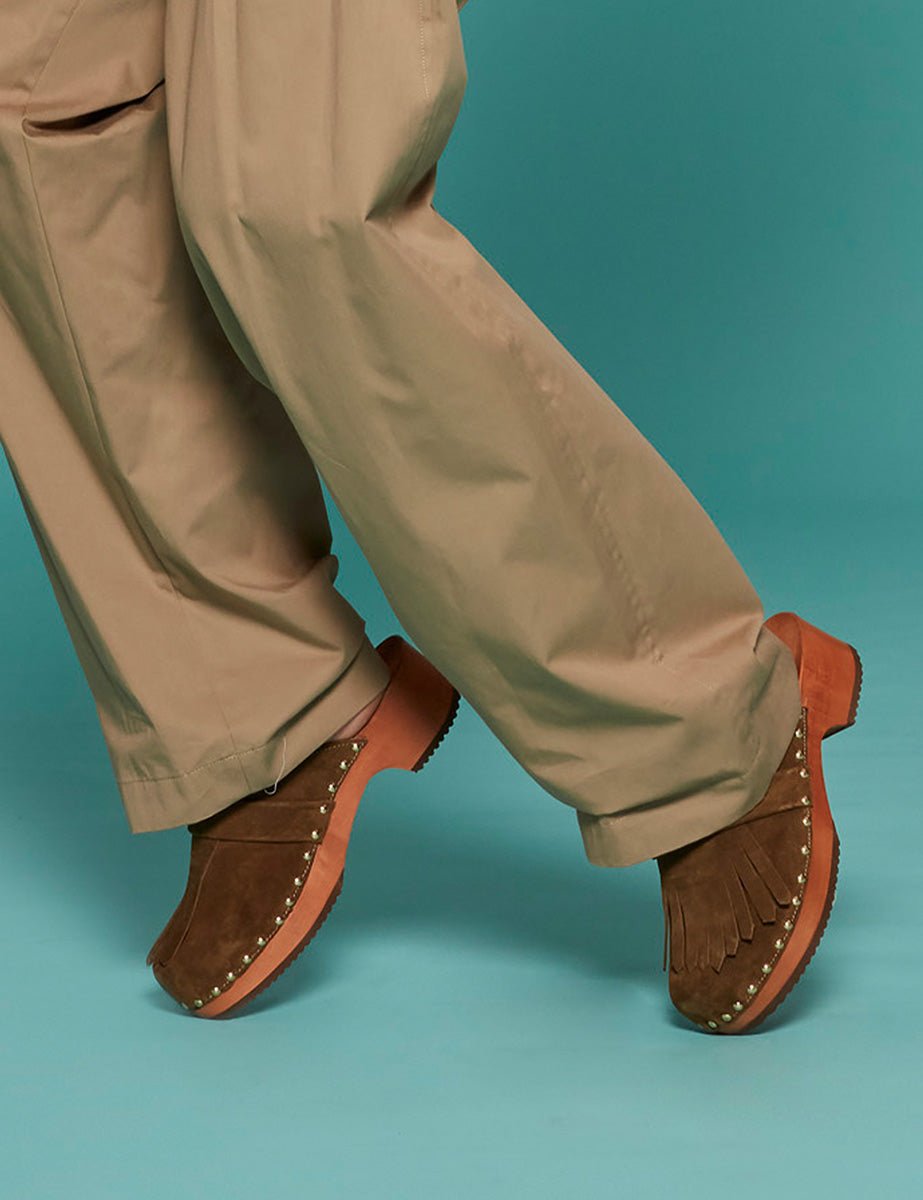 clogs army green - jejia - zoccolo