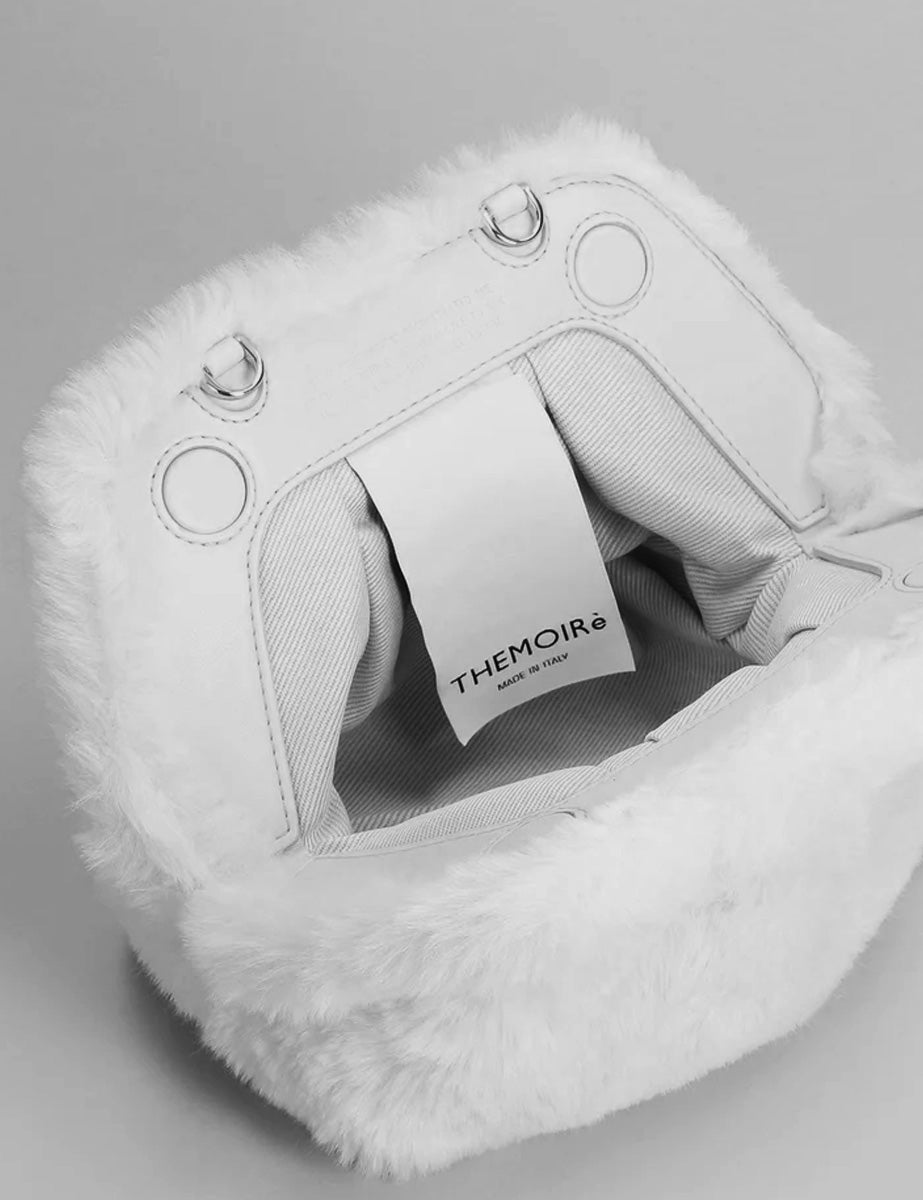 clutch gea fur praline - the moire - clutch