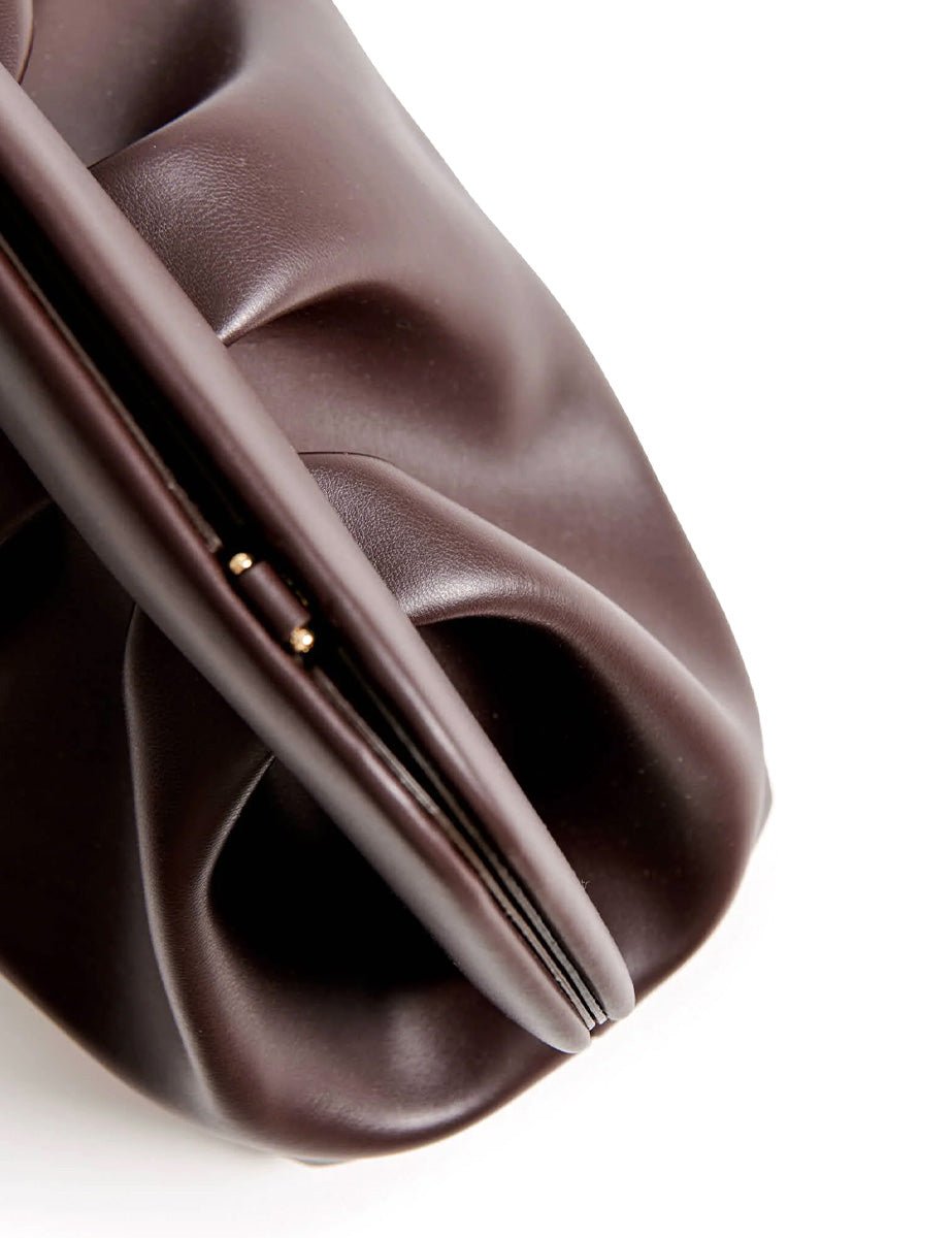 clutch tia vegan ebony - the moire - clutch