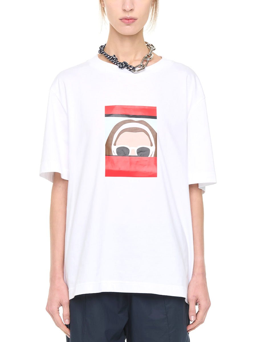 collana corda e catena blu bianco - plan c - bigiotteria