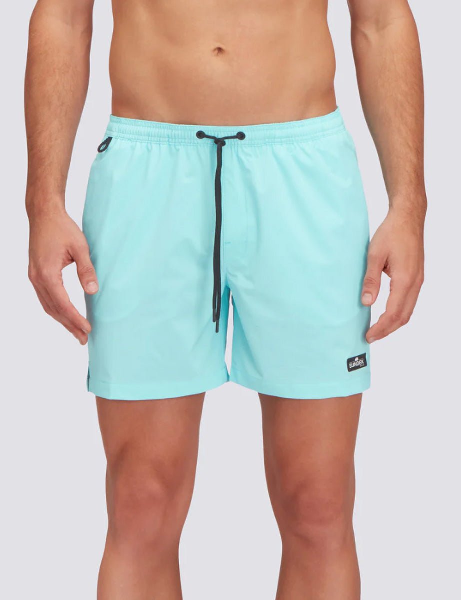 costume mare azzurro lunar - sundek - costume da mare