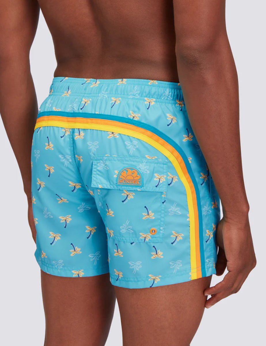 costume mare azzurro sea breeze - sundek - costume da mare