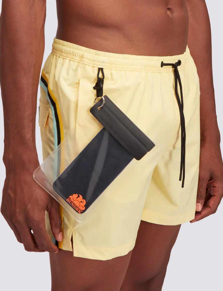 costume mare giallo sorbetto - sundek - costume da mare