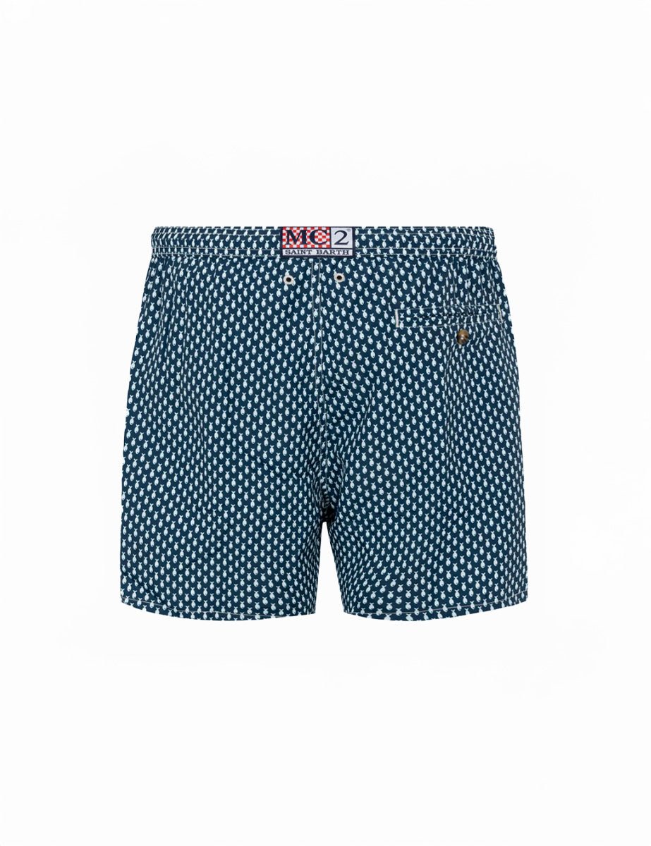 costume mare ultralight micro fantasia pesciolini - st. barth - costume da mare