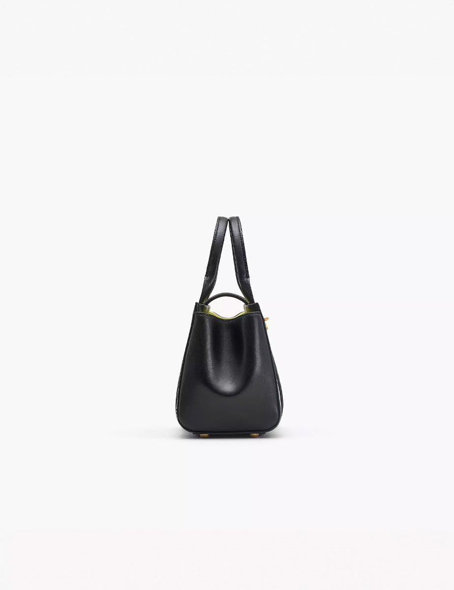crossbody tote bag lea catena nero - marc jacobs - shopper