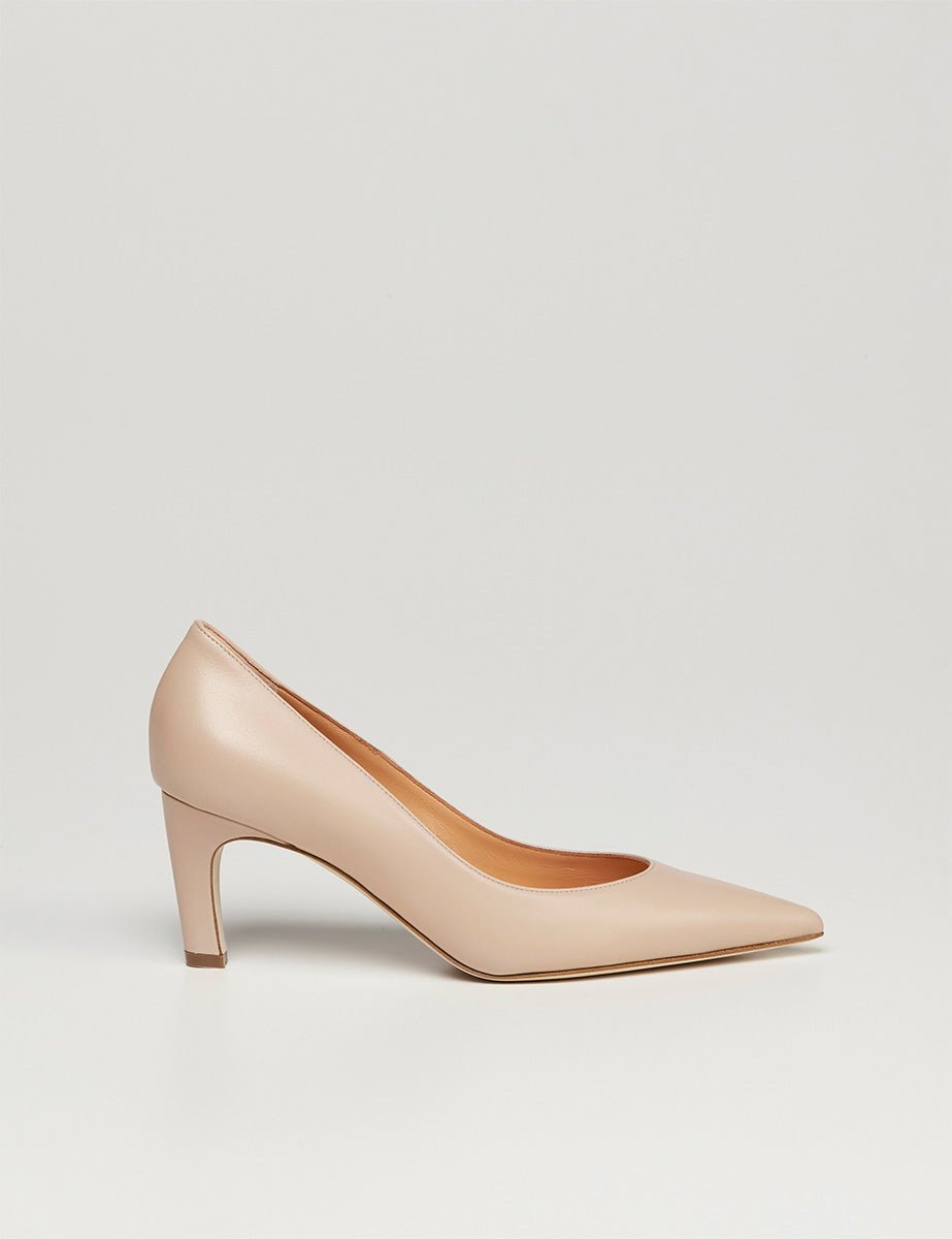 decollete beige - lella baldi - decollete tacco