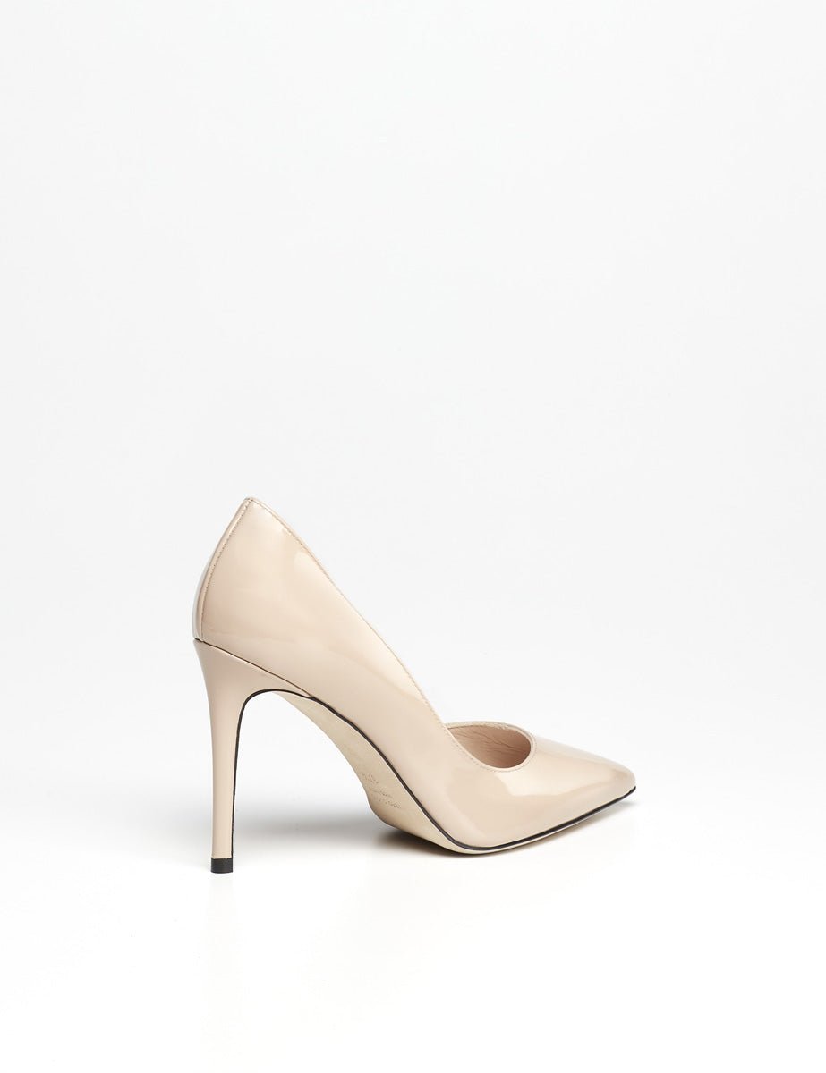 decollete vernice nude - lella baldi - decollete tacco