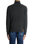 dolcevita costa ciniglia grigio - rrd - pullover