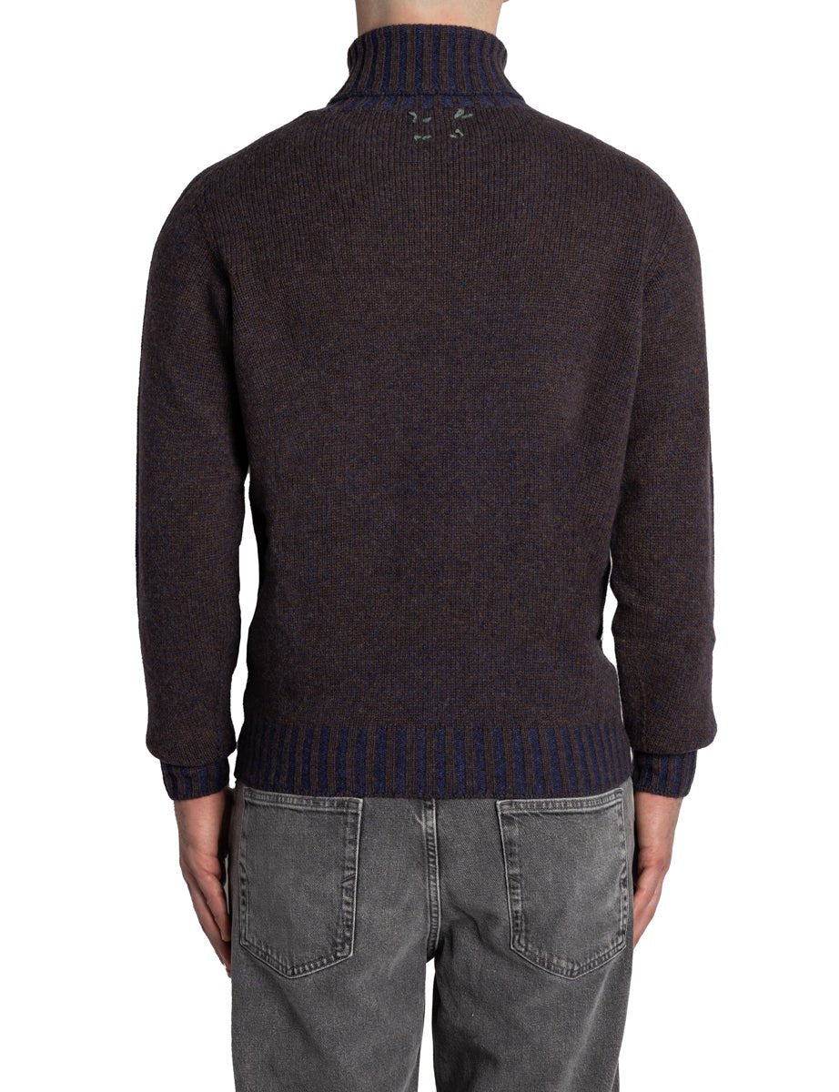 dolcevita lana vanise royal moro - bob - pullover