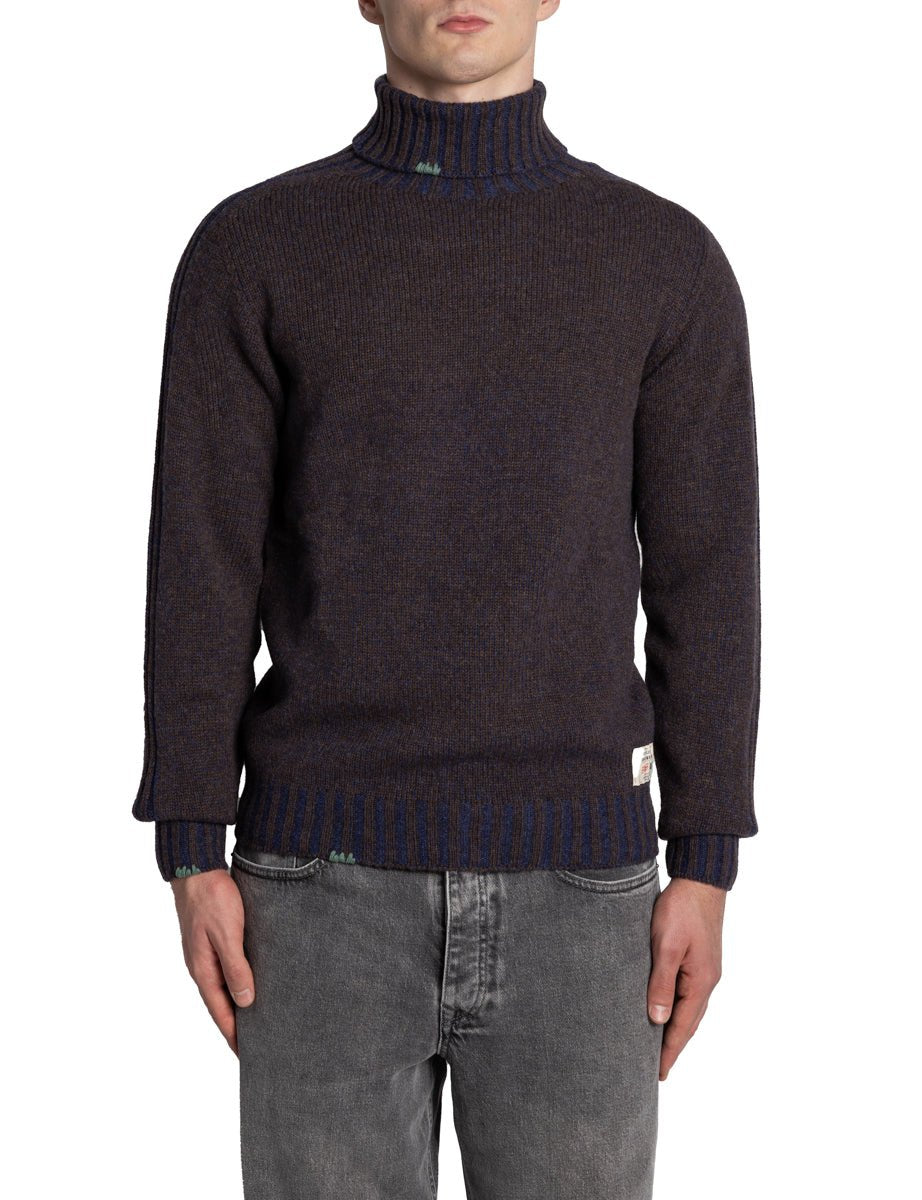 dolcevita lana vanise royal moro - bob - pullover