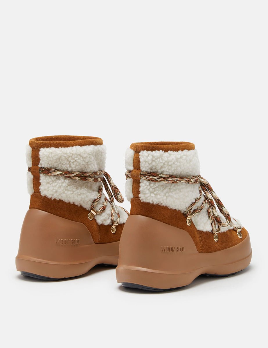 doposci luna shearling whisky offwhite - moon boot - doposci