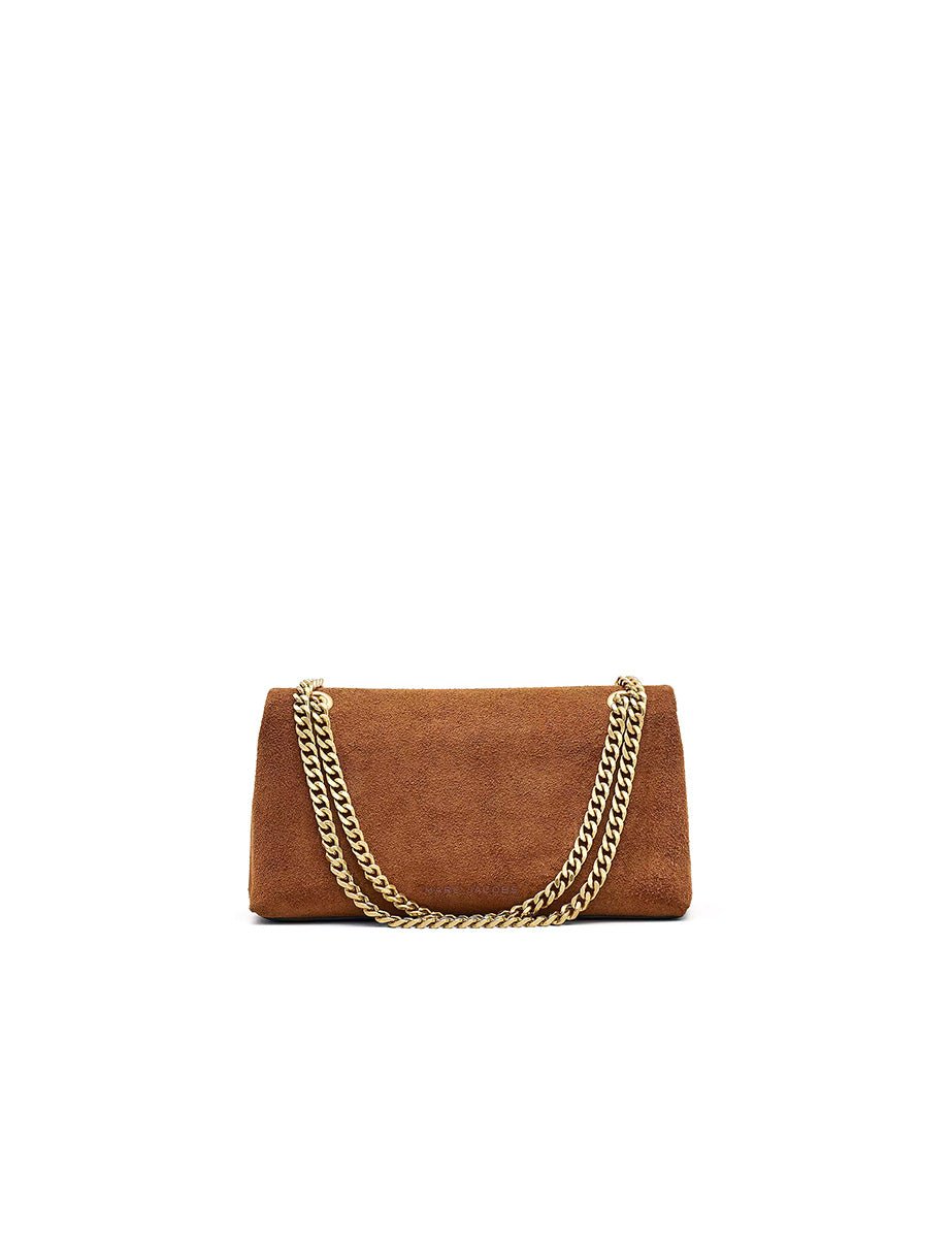 dual chain mini bag suede copper - marc jacobs - clutch
