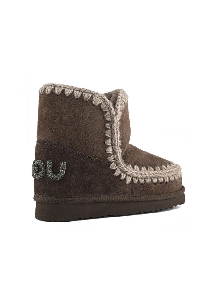 eskimo glitter brown pepper - mou - stivaletto