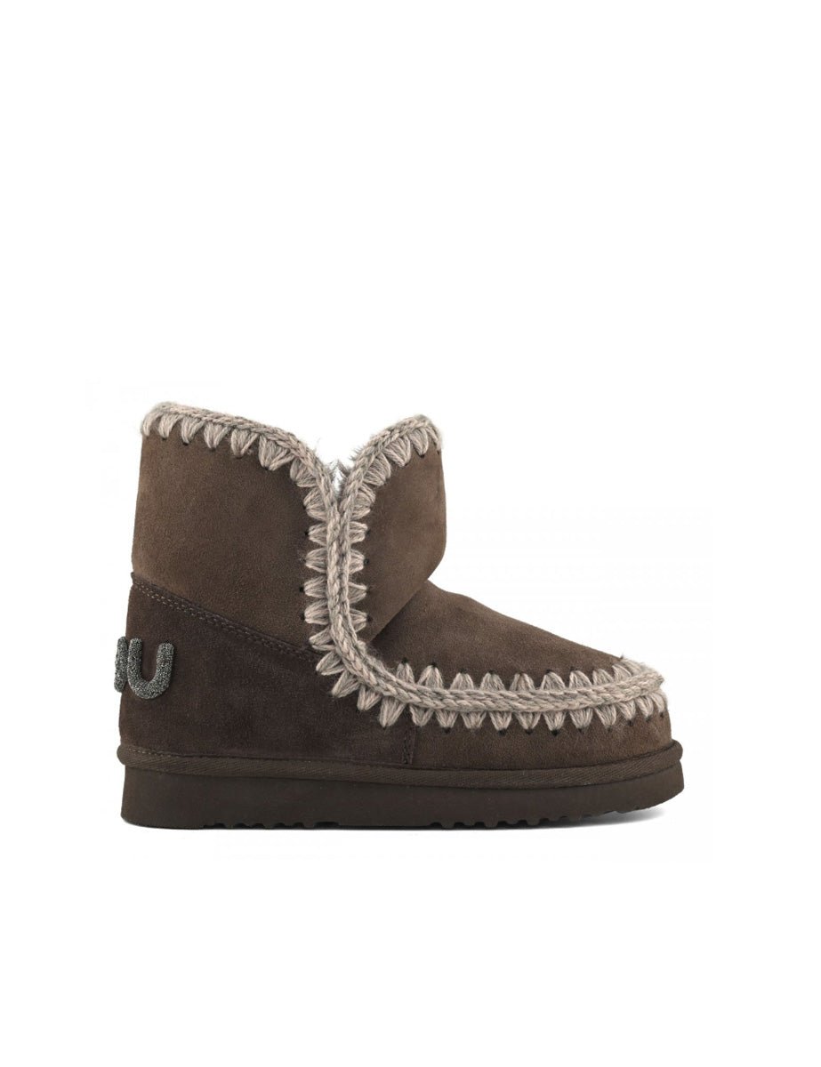 eskimo glitter brown pepper - mou - stivaletto