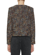 giacca bouclè multicolor - blufrida - giacca