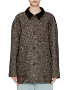 giacca clelia brown white - blaze - giacca