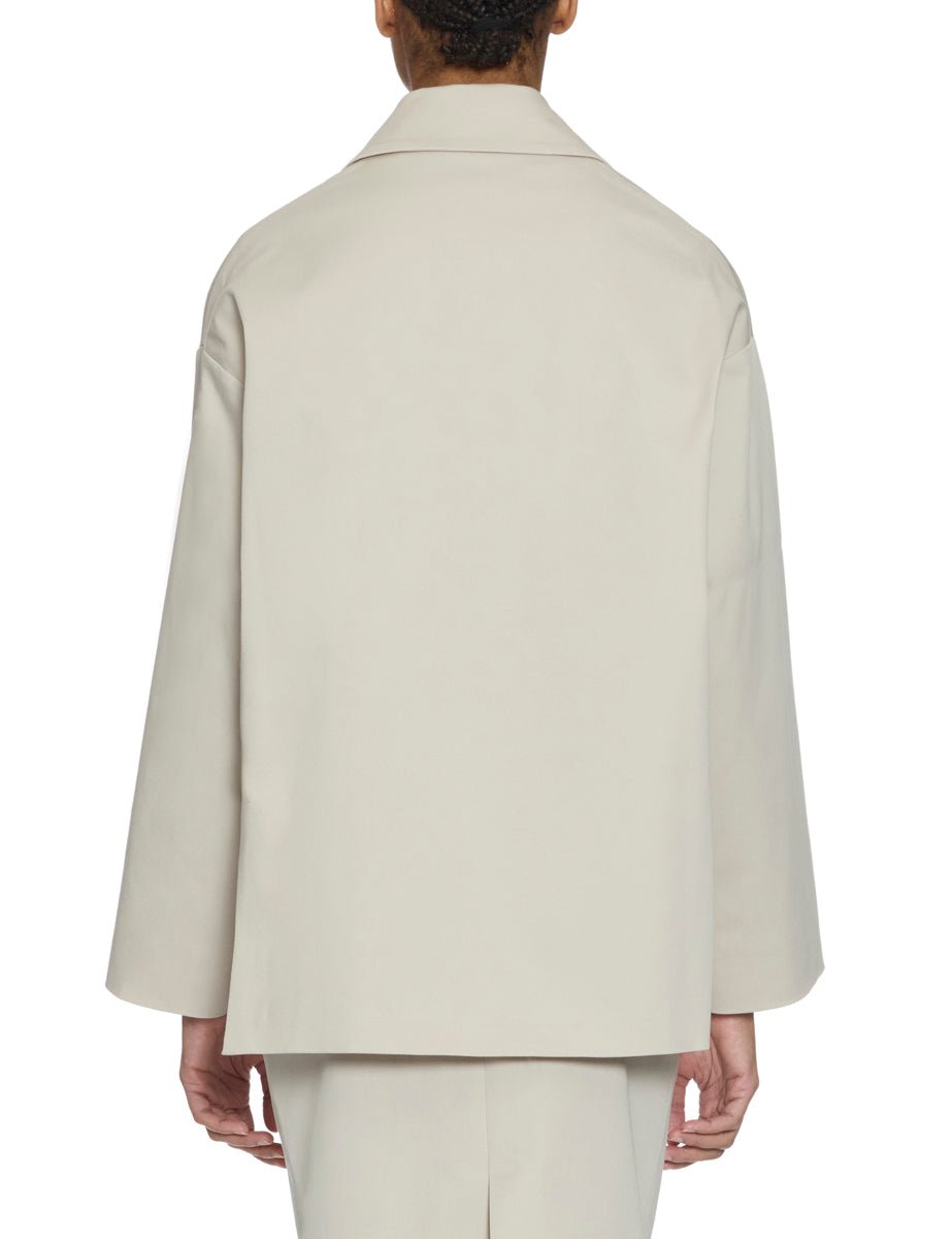 giacca over monopetto stucco - blufrida - giacca