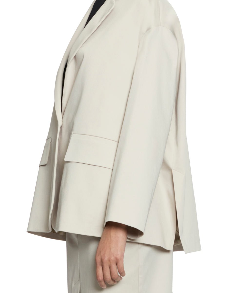 giacca over monopetto stucco - blufrida - giacca